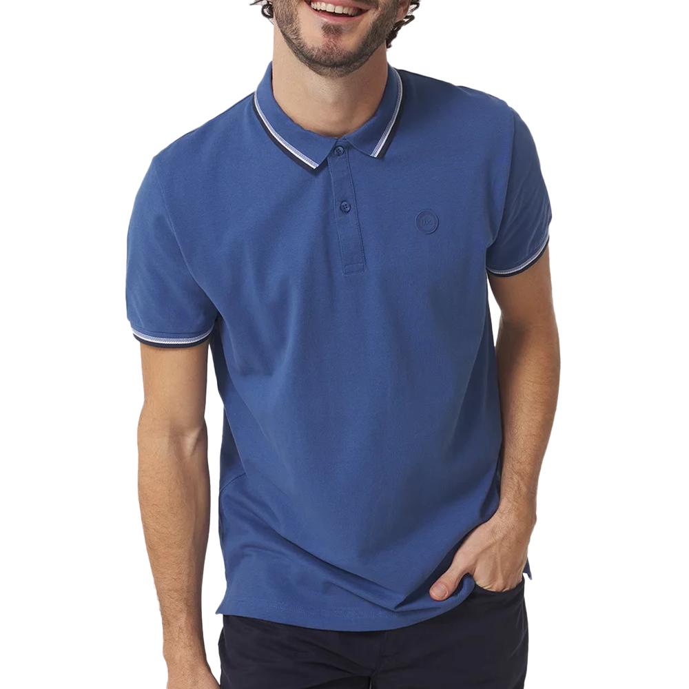 TBS Polo Bleu Homme TBS Yvanee