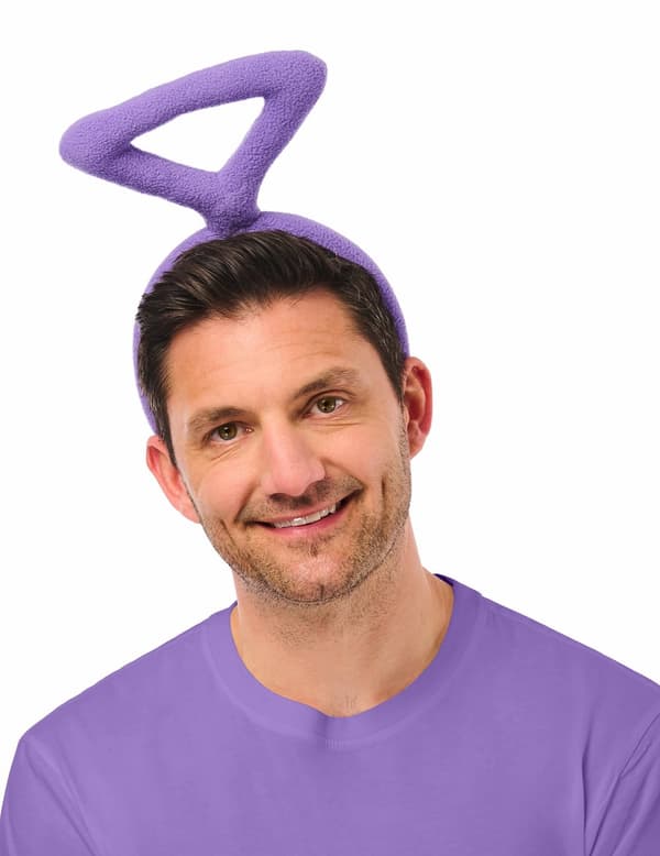 Lila Tinky Winky–Teletubbies™ vuxenpannband. Size-Standard