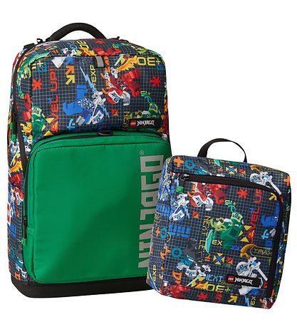 LEGO® Ninjago Schulrucksack m. Turnbeutel - Grün/Multi