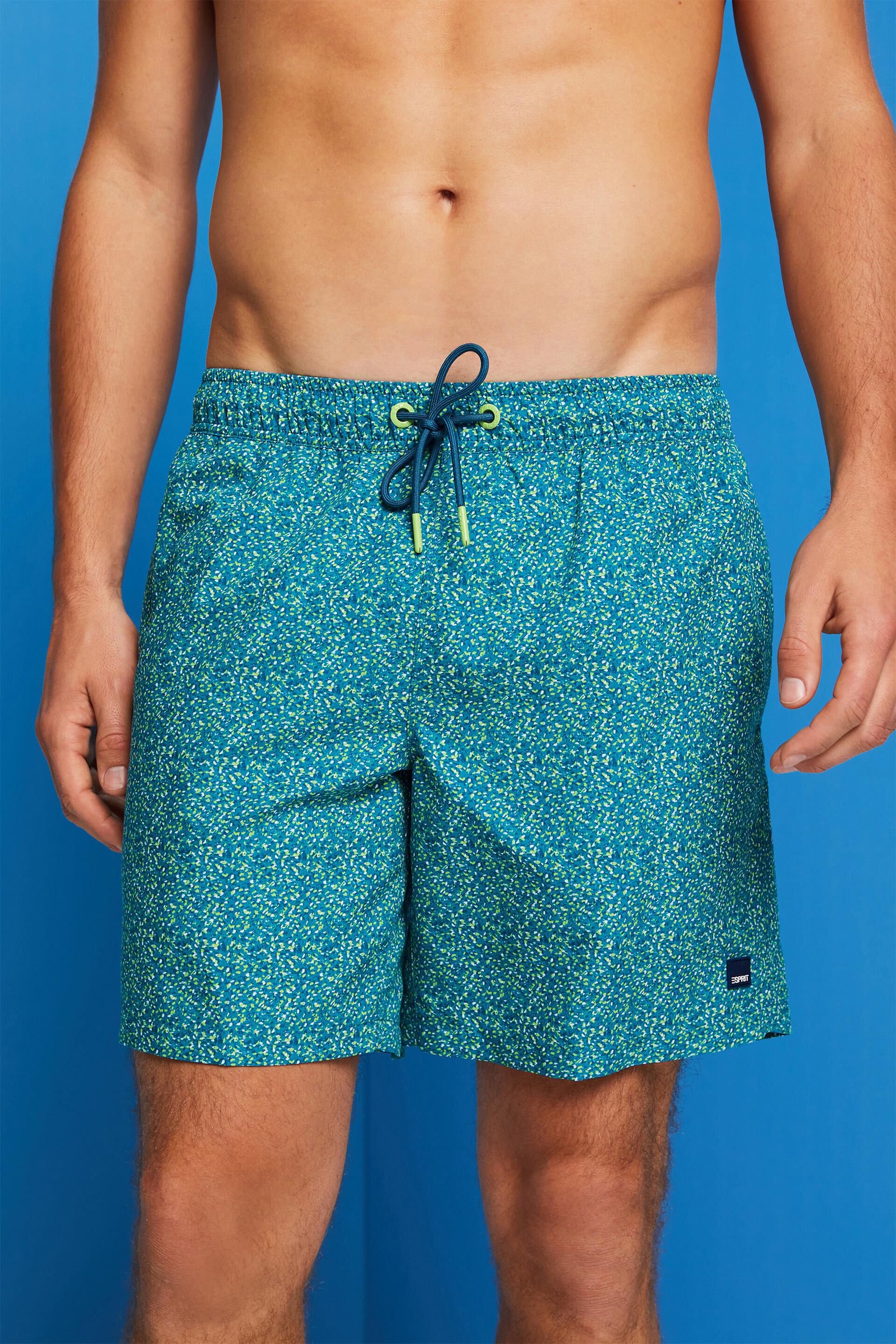 Short de bain à motif all-over