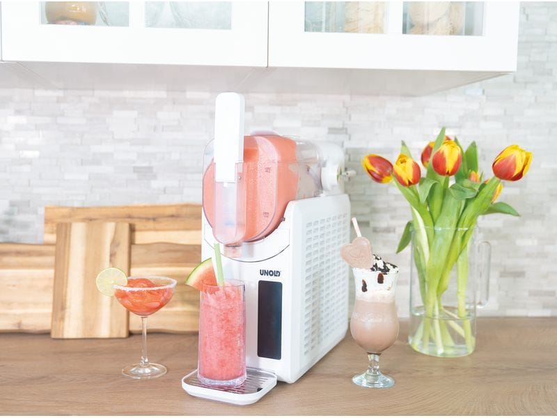 Unold Slush Ice Maschine Susi 2 l, Weiss Professionelle Slush-Maschine