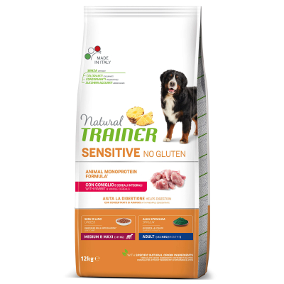 Trainer Hundefutter Sensitive Plus Medium & Maxi Adult Kaninchen