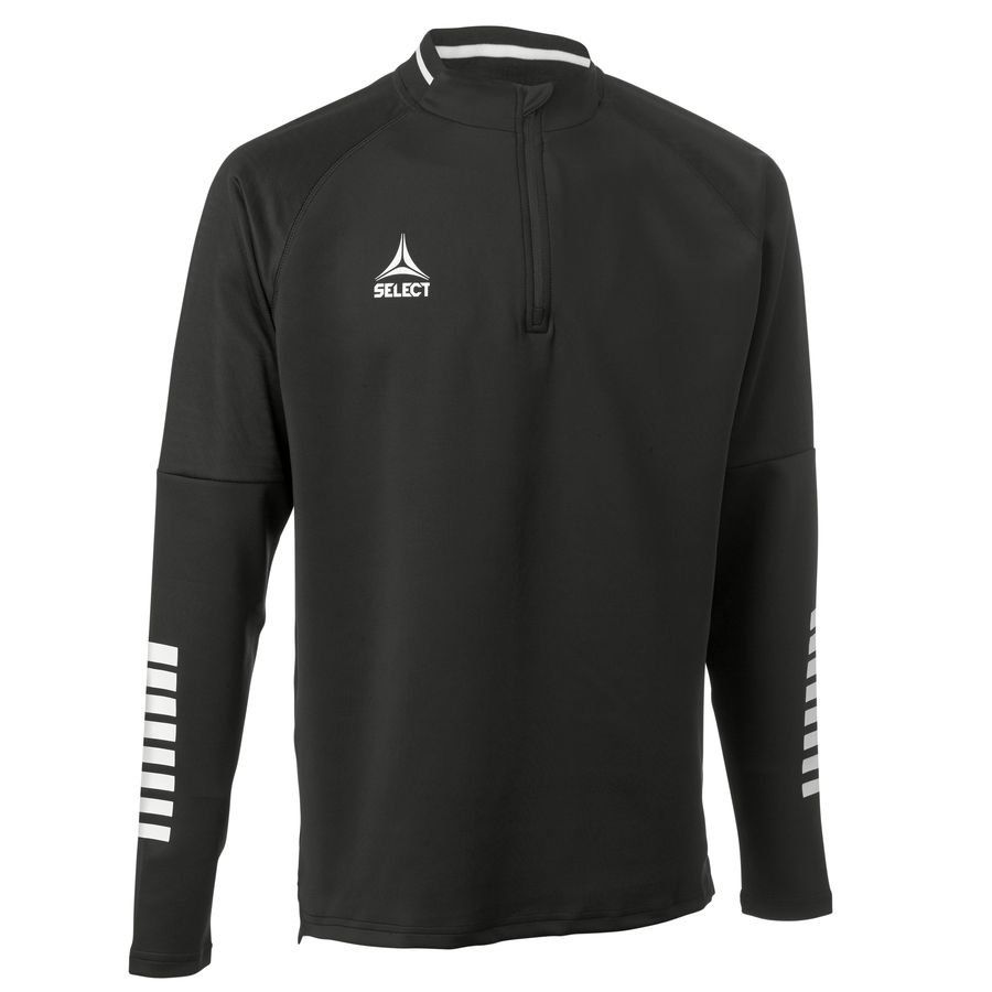 Select Maillot d'Entraînement Monaco v24 Half Zip - Noir/Blanc