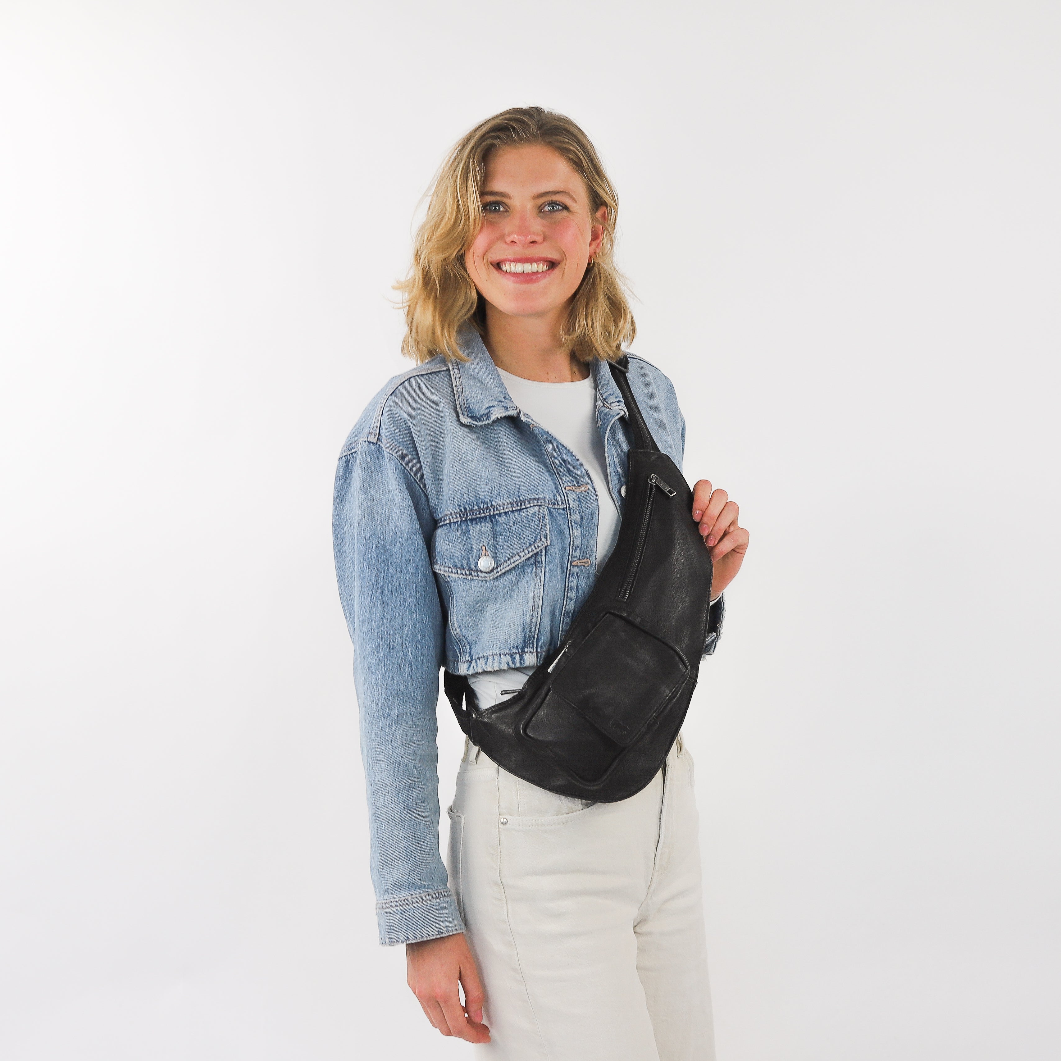 Crossbody tas 'Ranee' taupe Taupe