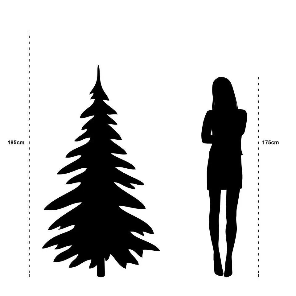 Top Trees Vancouver Kunstkerstboom H155 cm Groen