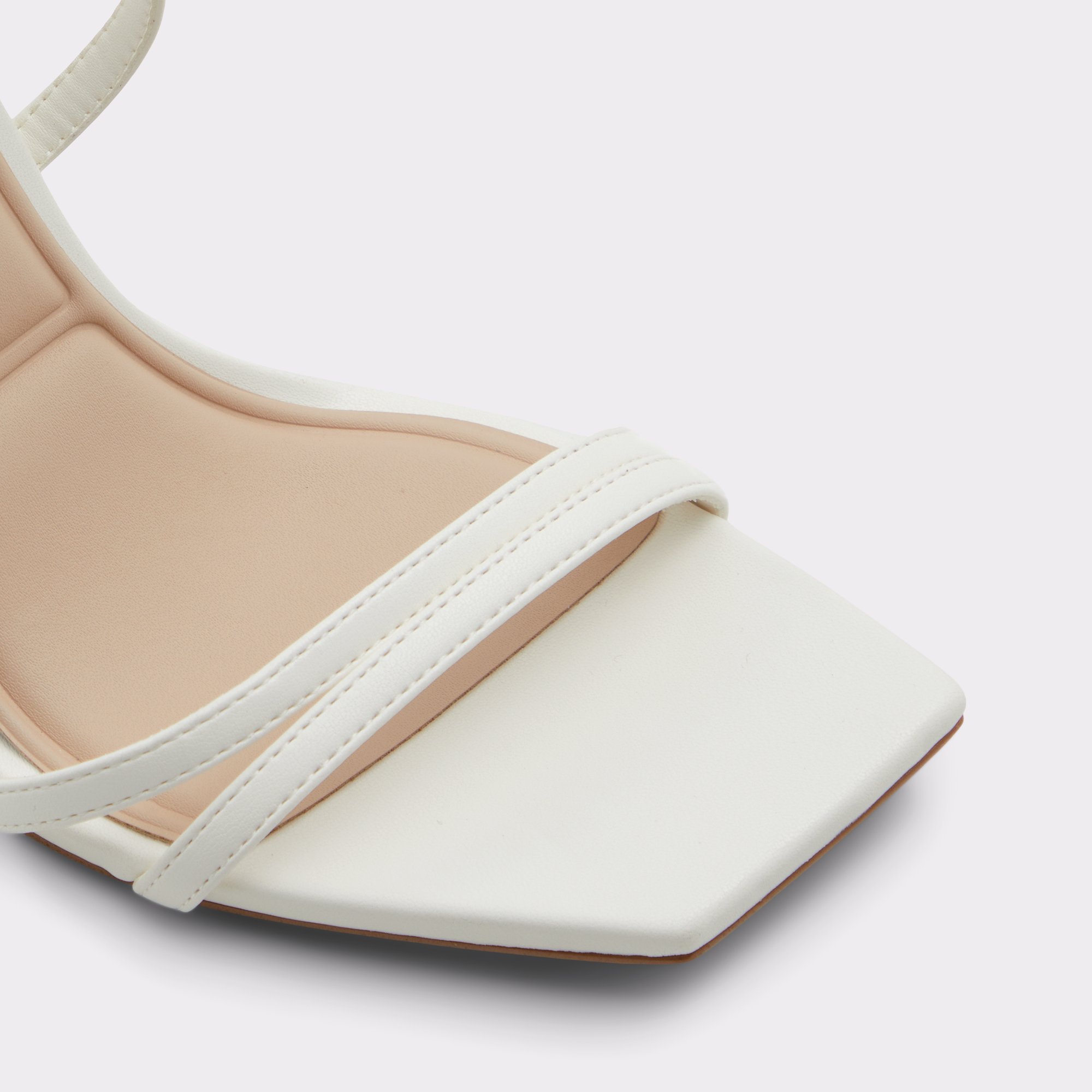 Phaedra White Women Strappy Sandals