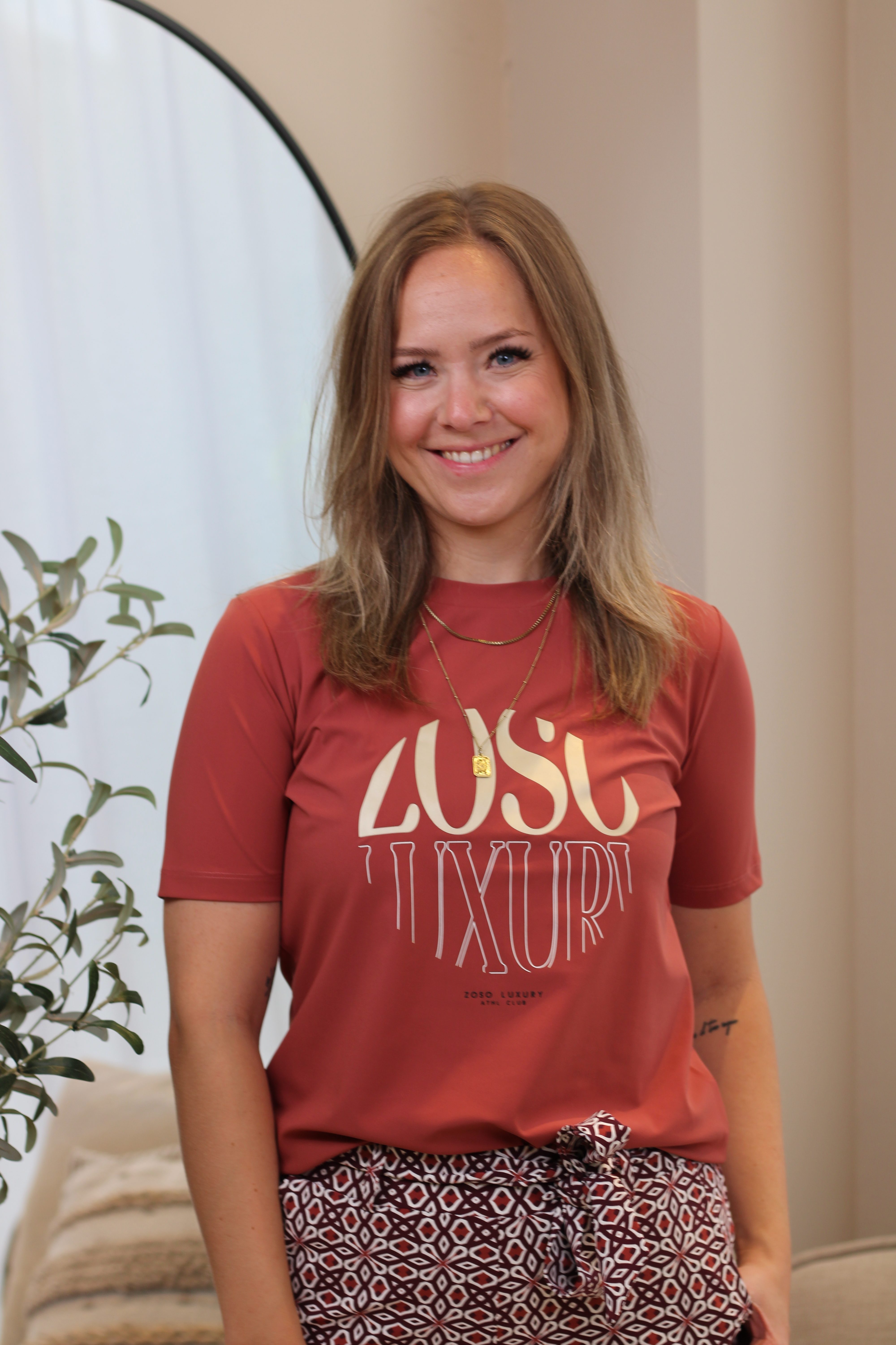 Zoso - Selma Travel T-Shirt - Marsala