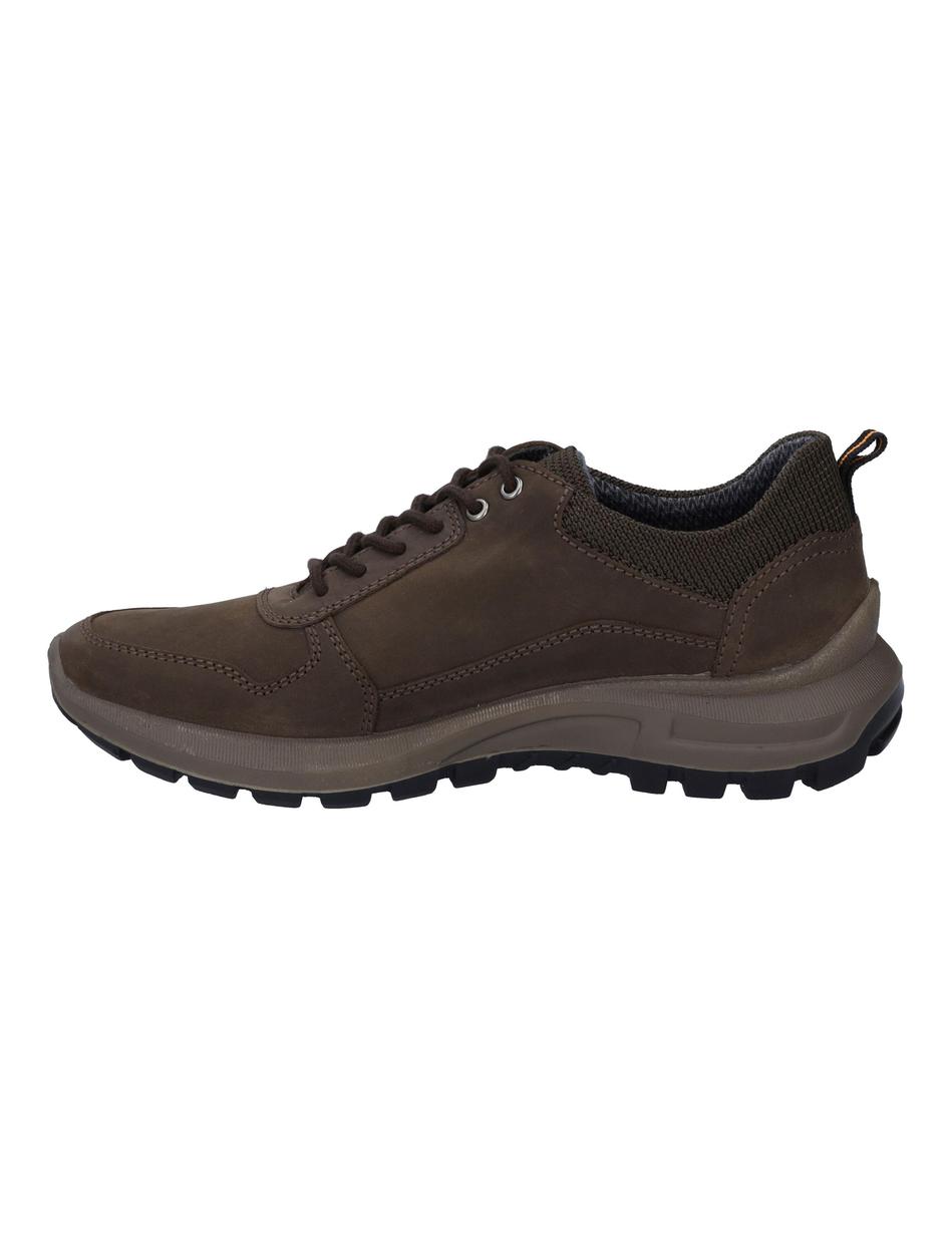 Halbschuh Stefan 52, braun-kombi