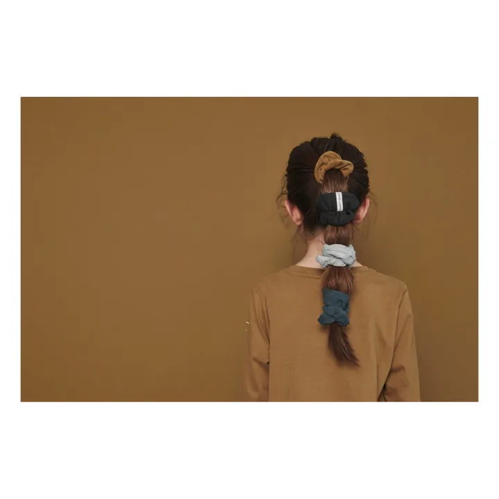 Gray Label Scrunchie Coton Bio | Camel
