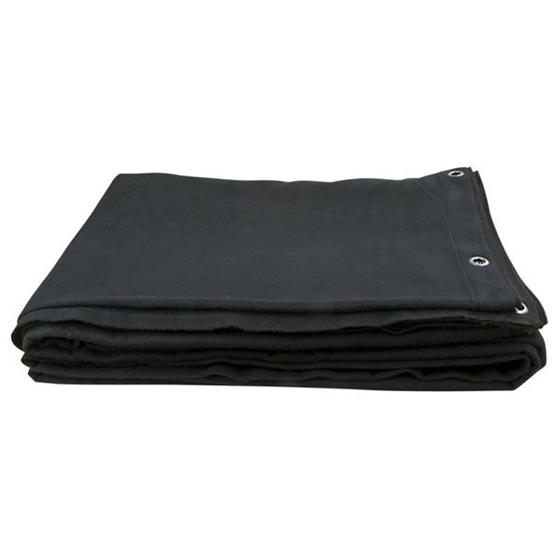 Showtec Dekomolton Backdrop 3 x 3 meter zwart