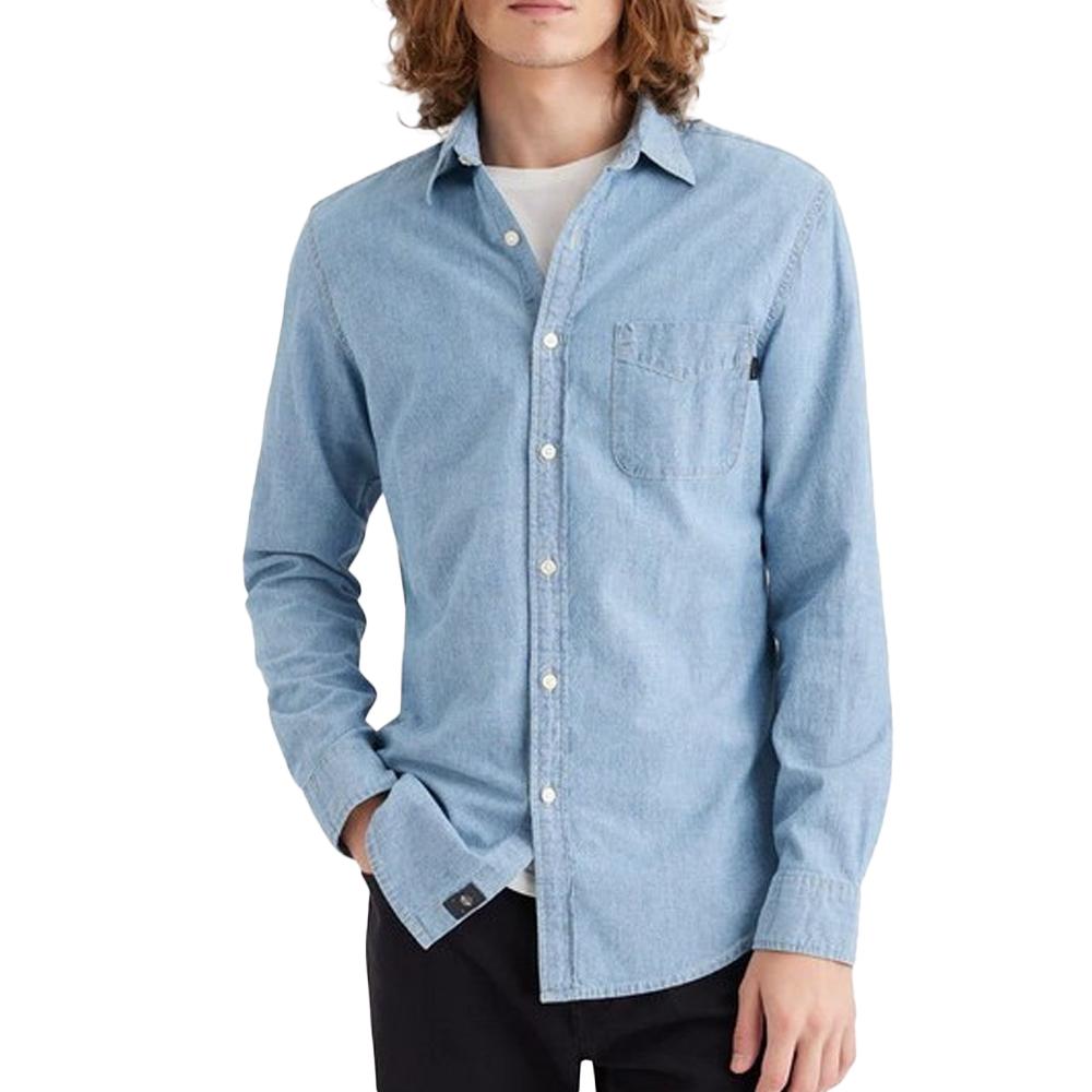 Dockers Chemise Bleu à Motifs Homme Dockers Woven