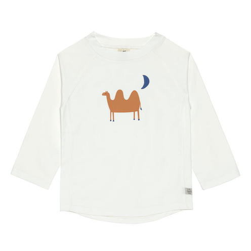 T-shirt manches longues chameau 7-12 mois - Nature - LASSIG