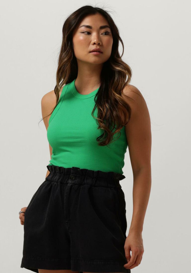 SCOTCH & SODA groene scotch & soda top racer tank