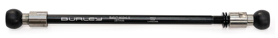 Burley Thru axle med Ballz montering 12x1.5 197mm