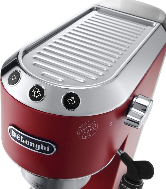 De'Longhi - Dedica Style EC685.R - Pistonmachine - Rood - Metalen Behuizing