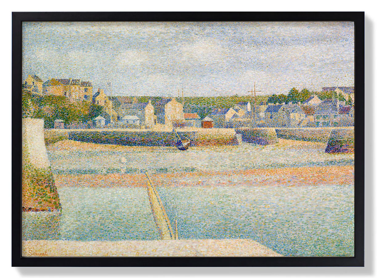 Der Außenhafen von Georges Seurat