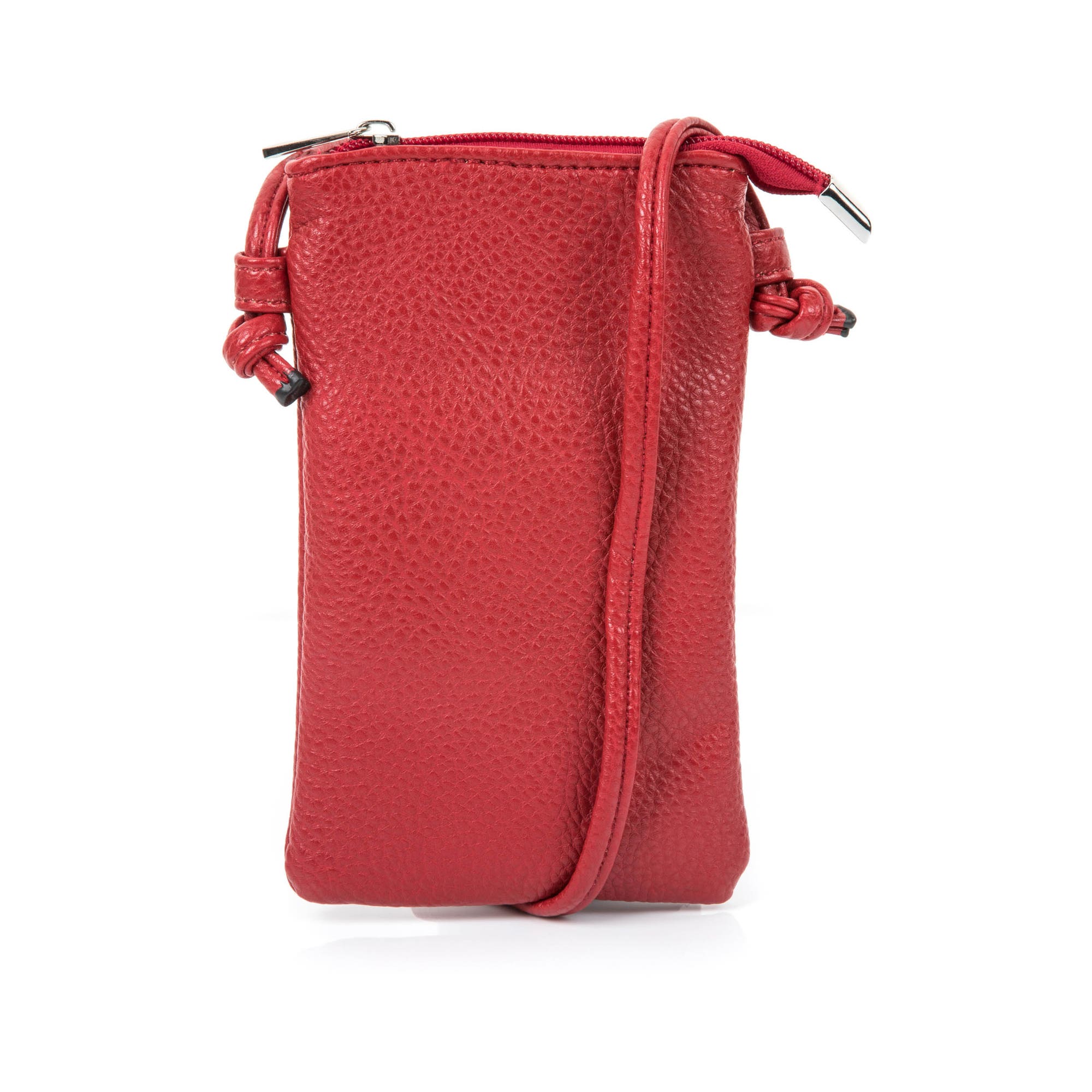 Pochette pour téléphone rouge