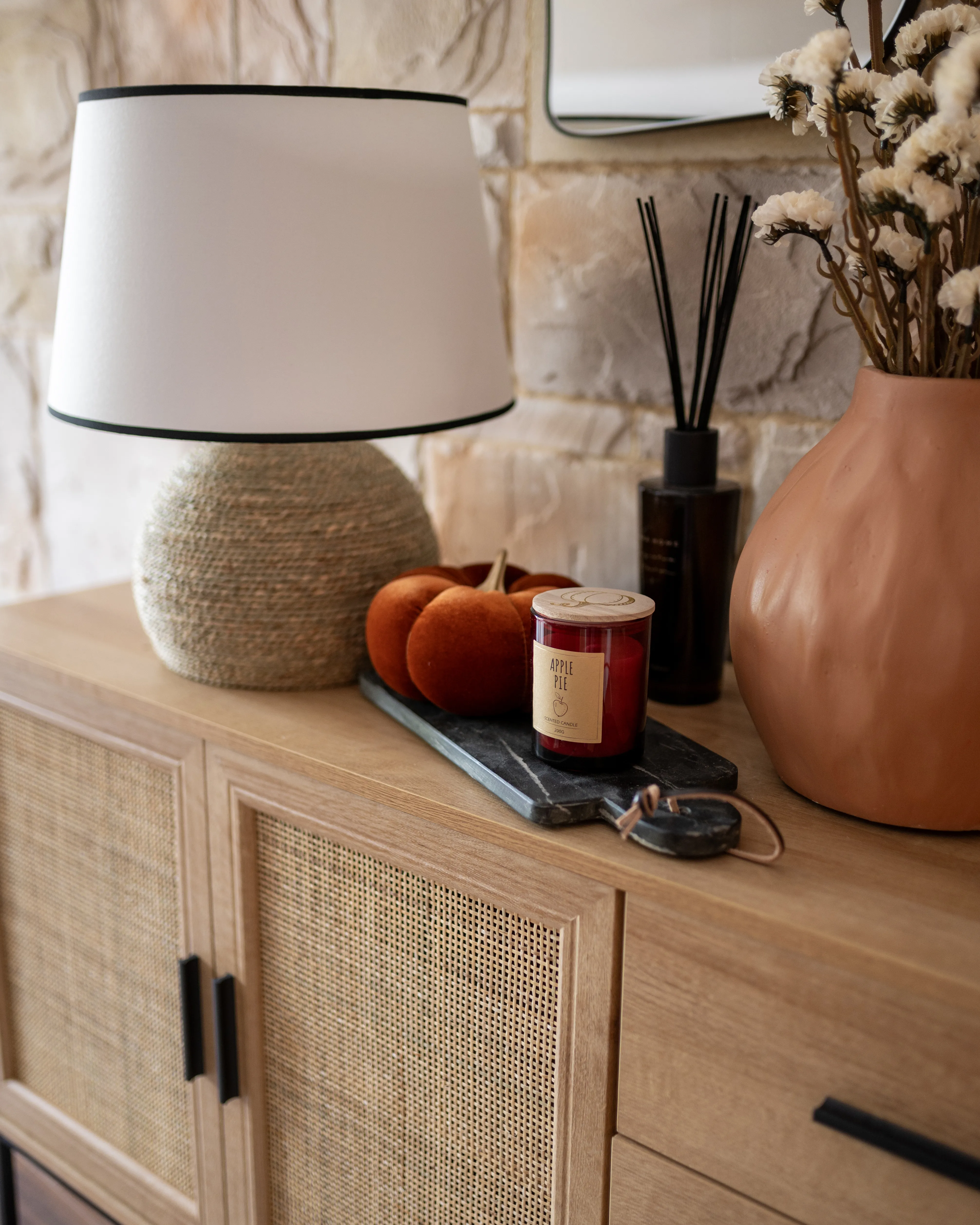 Dressoir met 2 deuren PASCO Lichtbruin