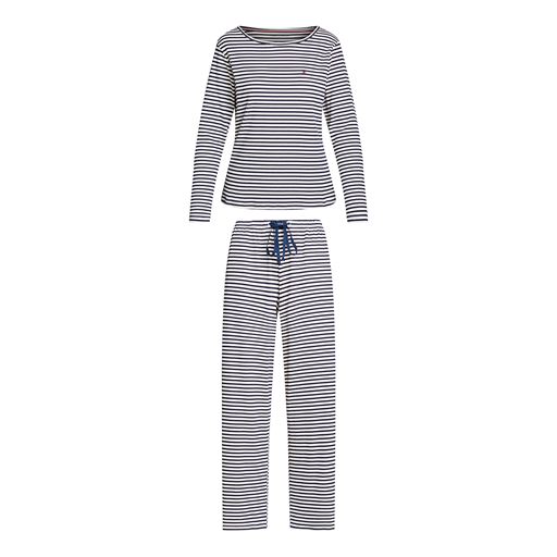 Tommy Hilfiger Jersey Pyjamassæt, Mini Bretton Stripe/Desert Sky, L