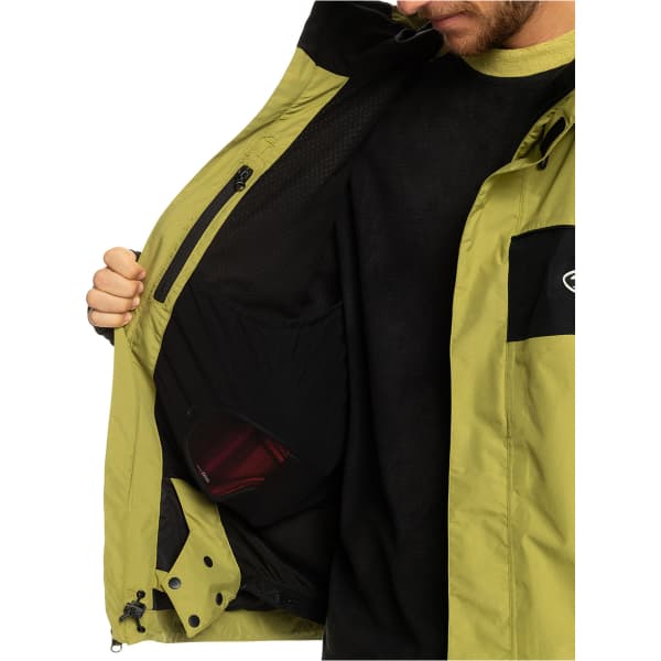 Veste de ski QUIKSILVER HIGH ALTITUDE GREEN OLIVE