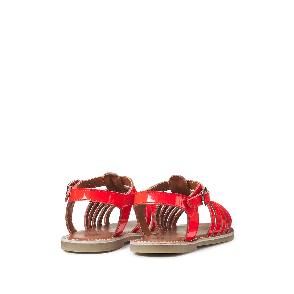 COLEÇÕES LA REDOUTE<br>Leren sandalsen