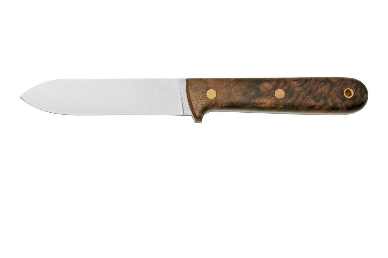 Brisa Kephart 115, Stabilized Walnut, vaststaand mes