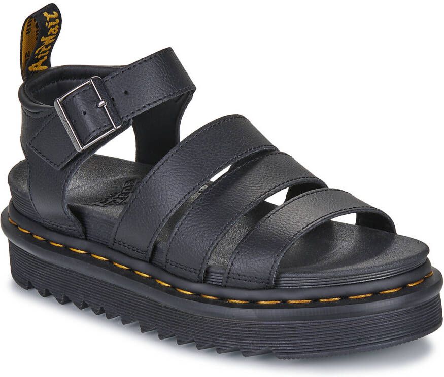 Dr. Martens Platte sandalen Blaire Black Athena