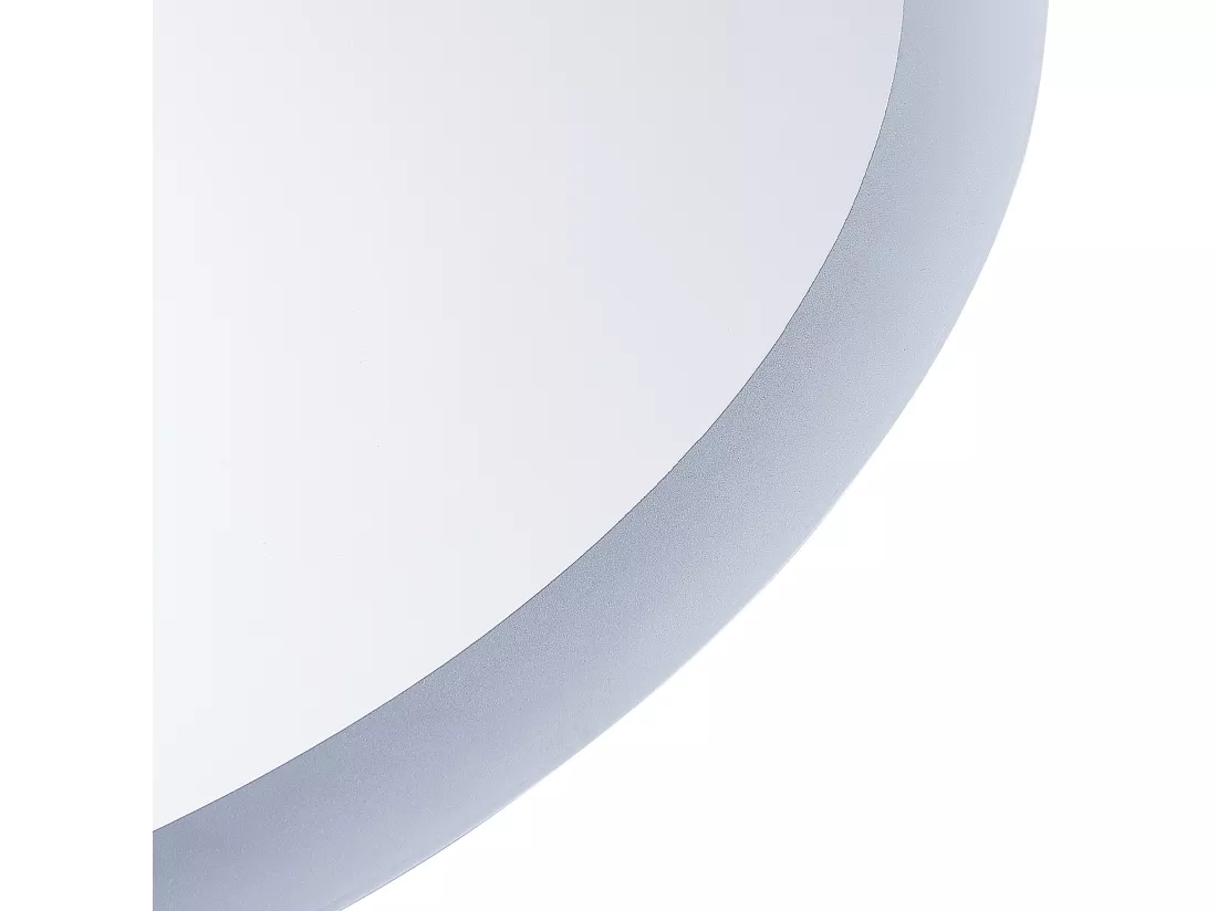 Miroir de salle de bain LED VIRIAT 60 cm 80 cm Argenté