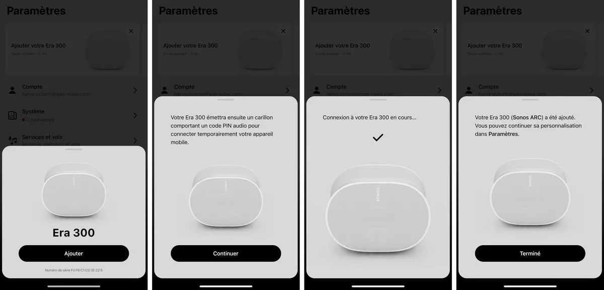 Sonos Era 100 Blanc   Vogel's SFS 4133 Blanc Enceintes connectées