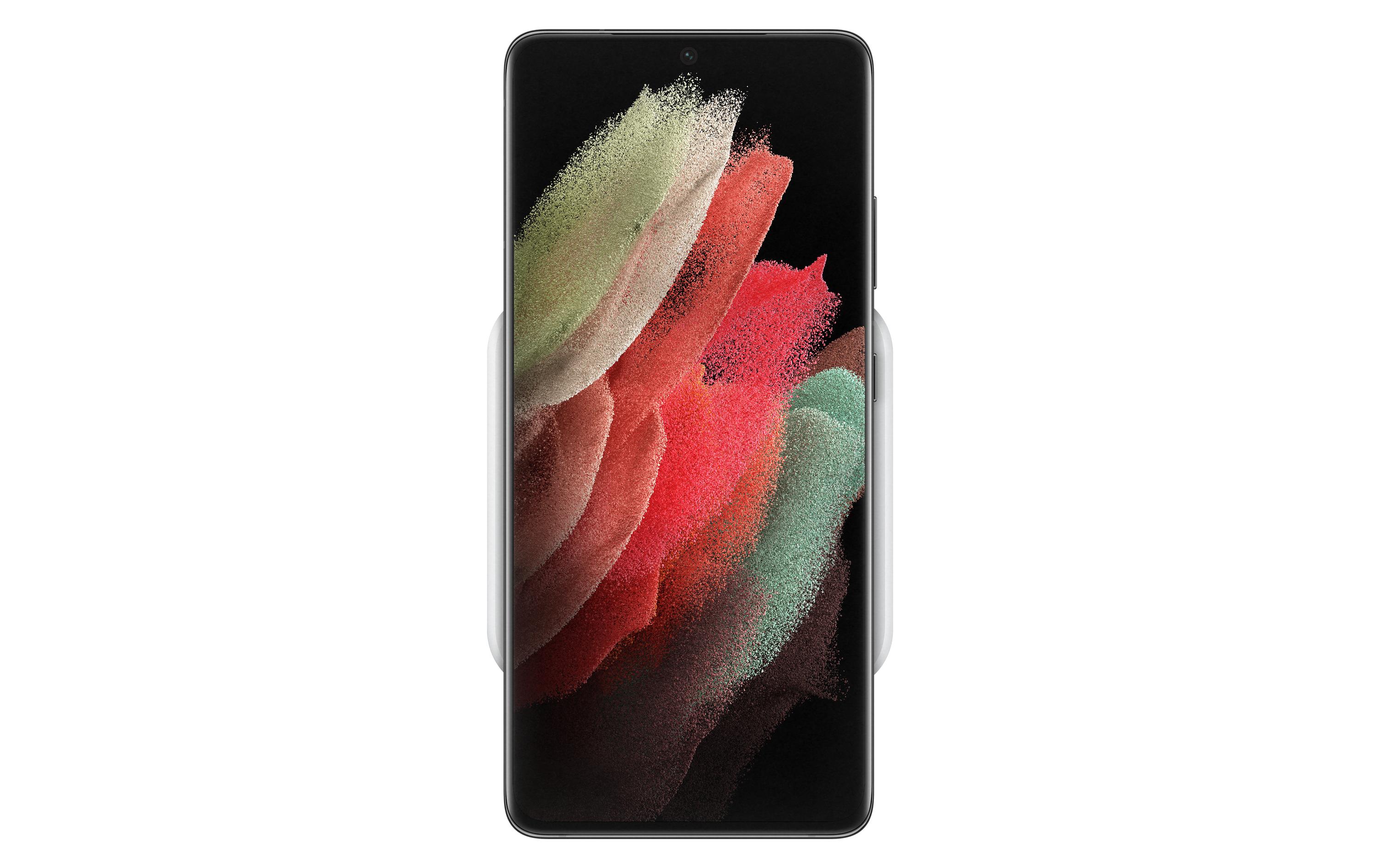 Wireless Charger Pad EP-P1300 WeissInduktives Ladepad für kompatible Smartphones und Galaxy Buds
