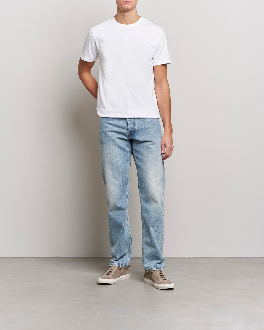 J.Lindeberg Sid Cotton Crew Neck Tee White