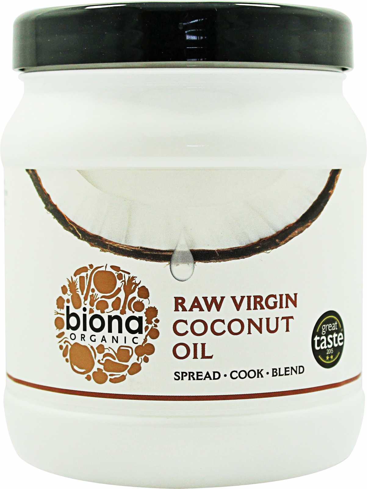 Óleo de Coco Orgânico Virgem e Cru Biona Organic 800g