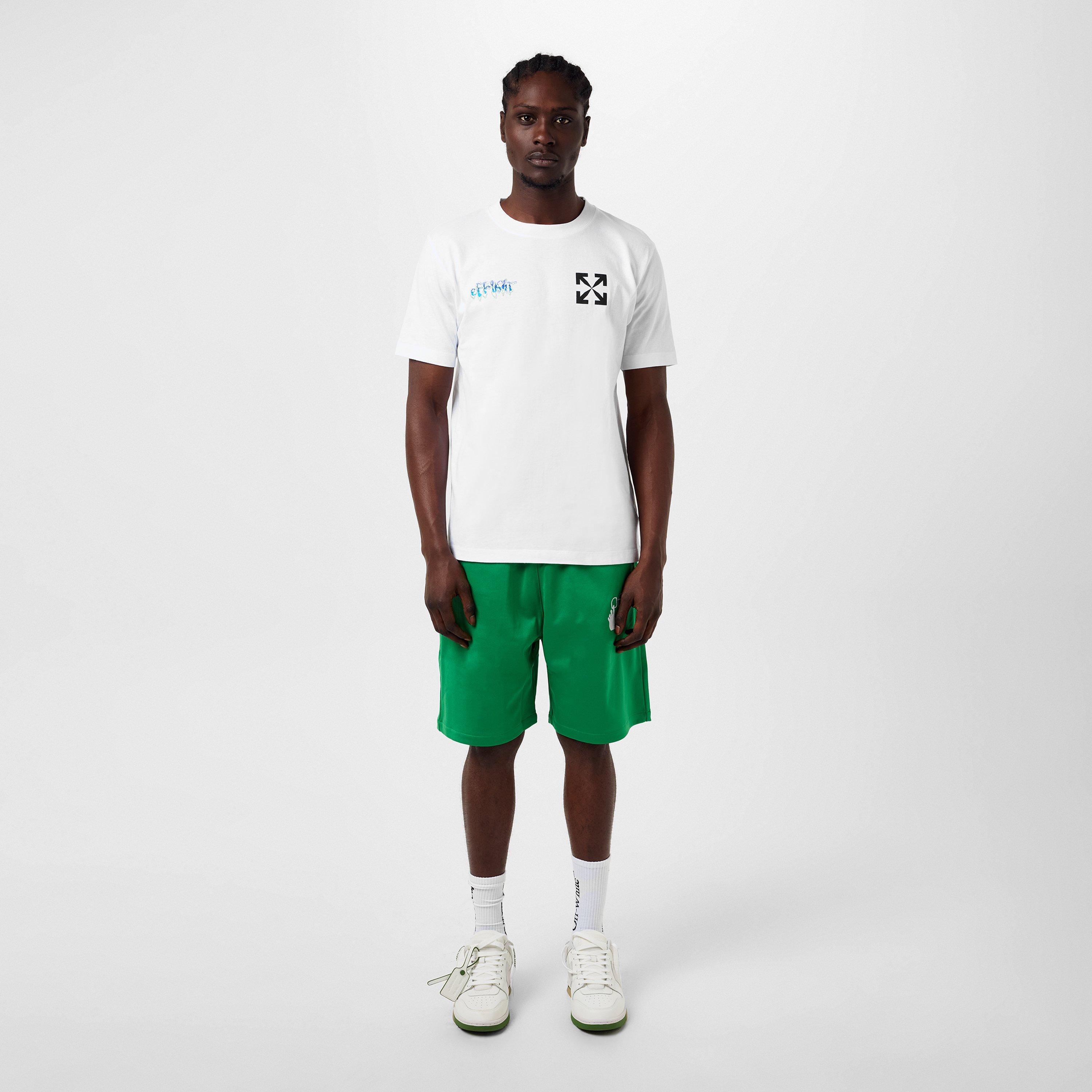 Off White Hands Off Skate Track Shorts