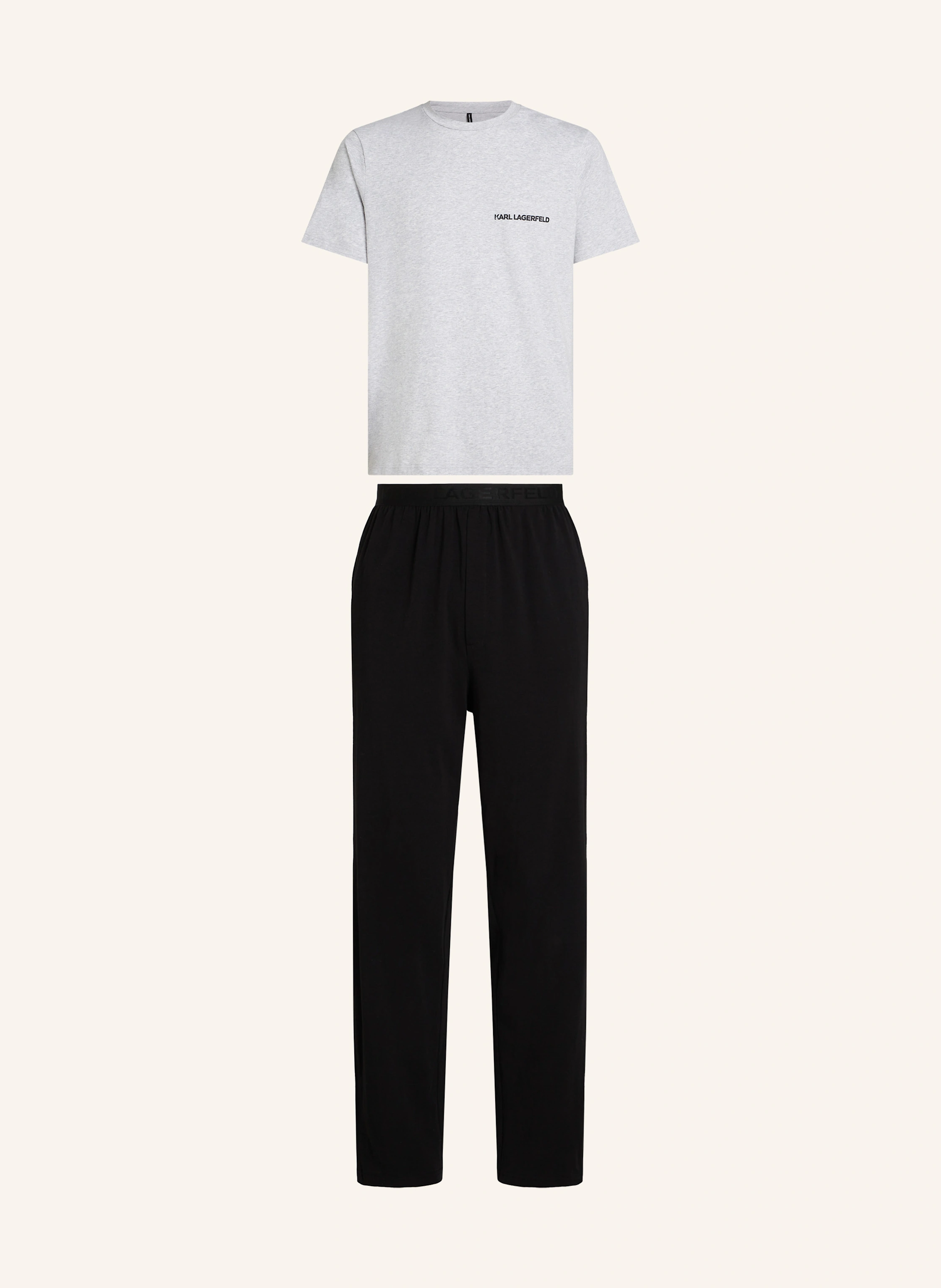KARL LAGERFELD PYJAMA-SET MIT KARL-LOGO