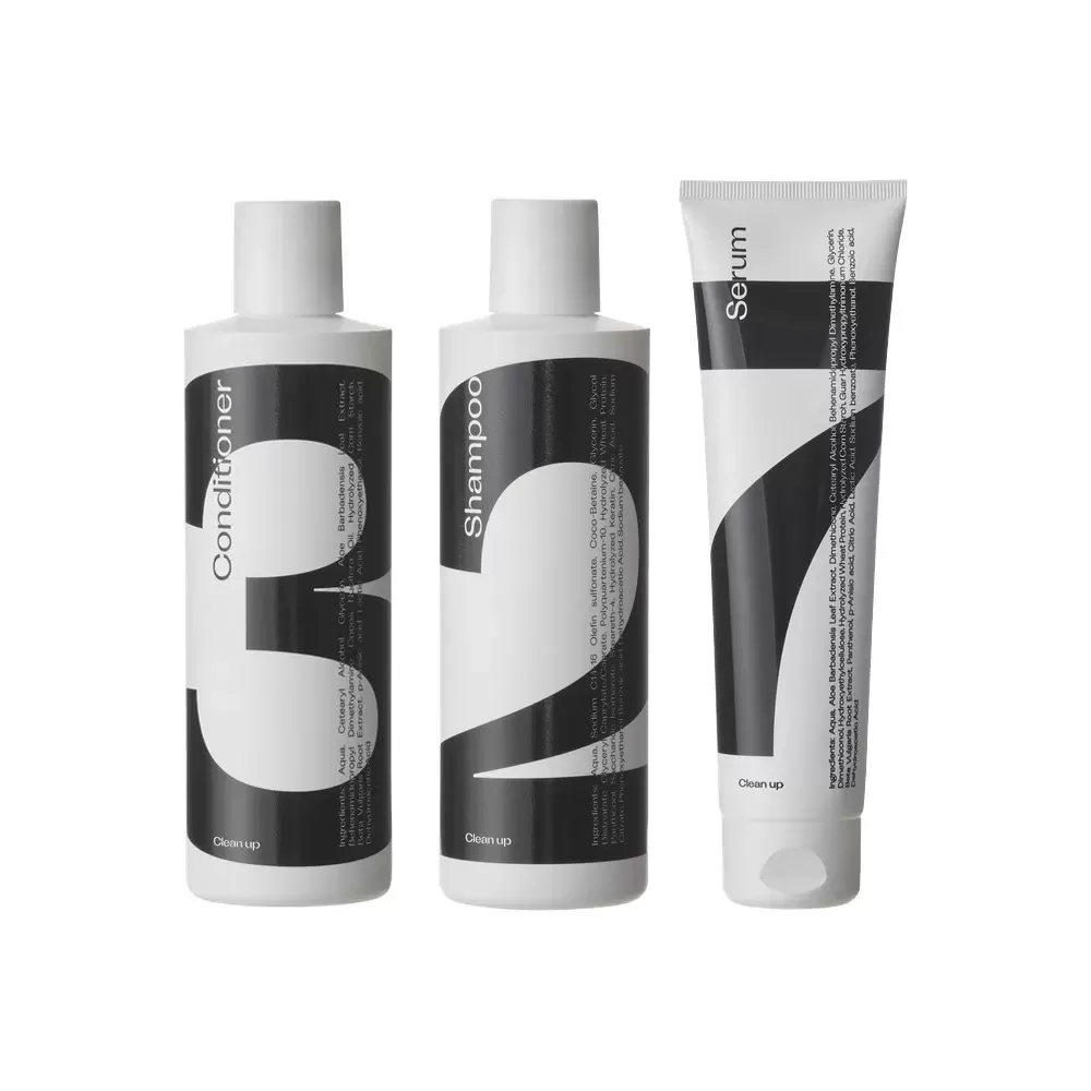 Clean up Moisturising Trio - 1 stk.