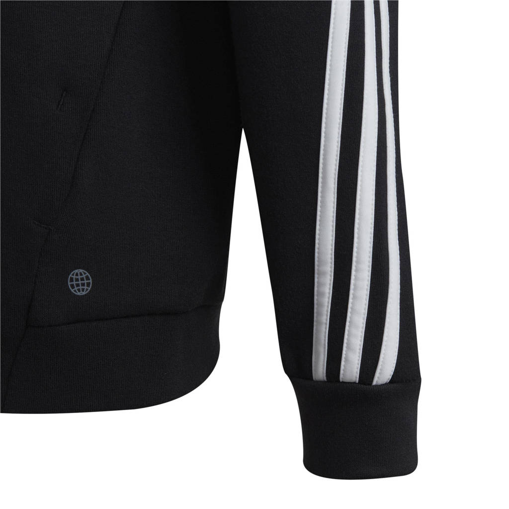 adidas sweatvest zwart