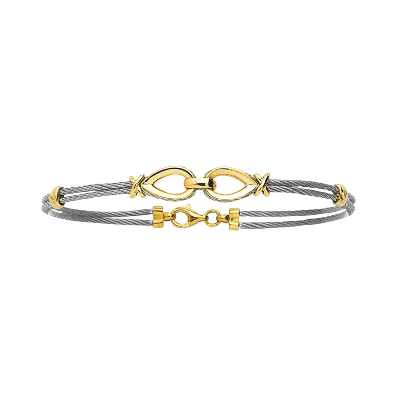 Bracelet homme - Or 18 Carats - Longueur : 18 cm