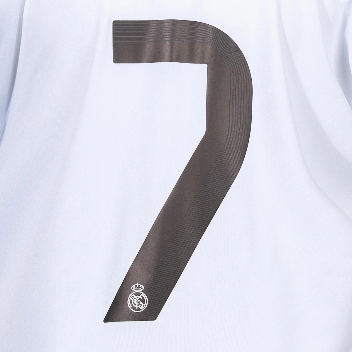 Camisola adidas Real Madrid Primeiro Equipamento 2025-2026 Criança Vini jr + Emblema