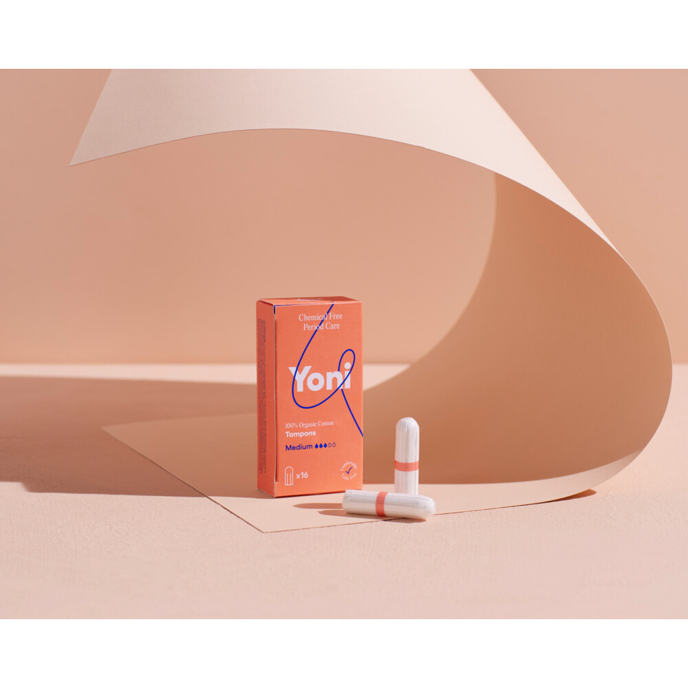 Yoni Biologisch Katoenen Tampons Medium16 stuks