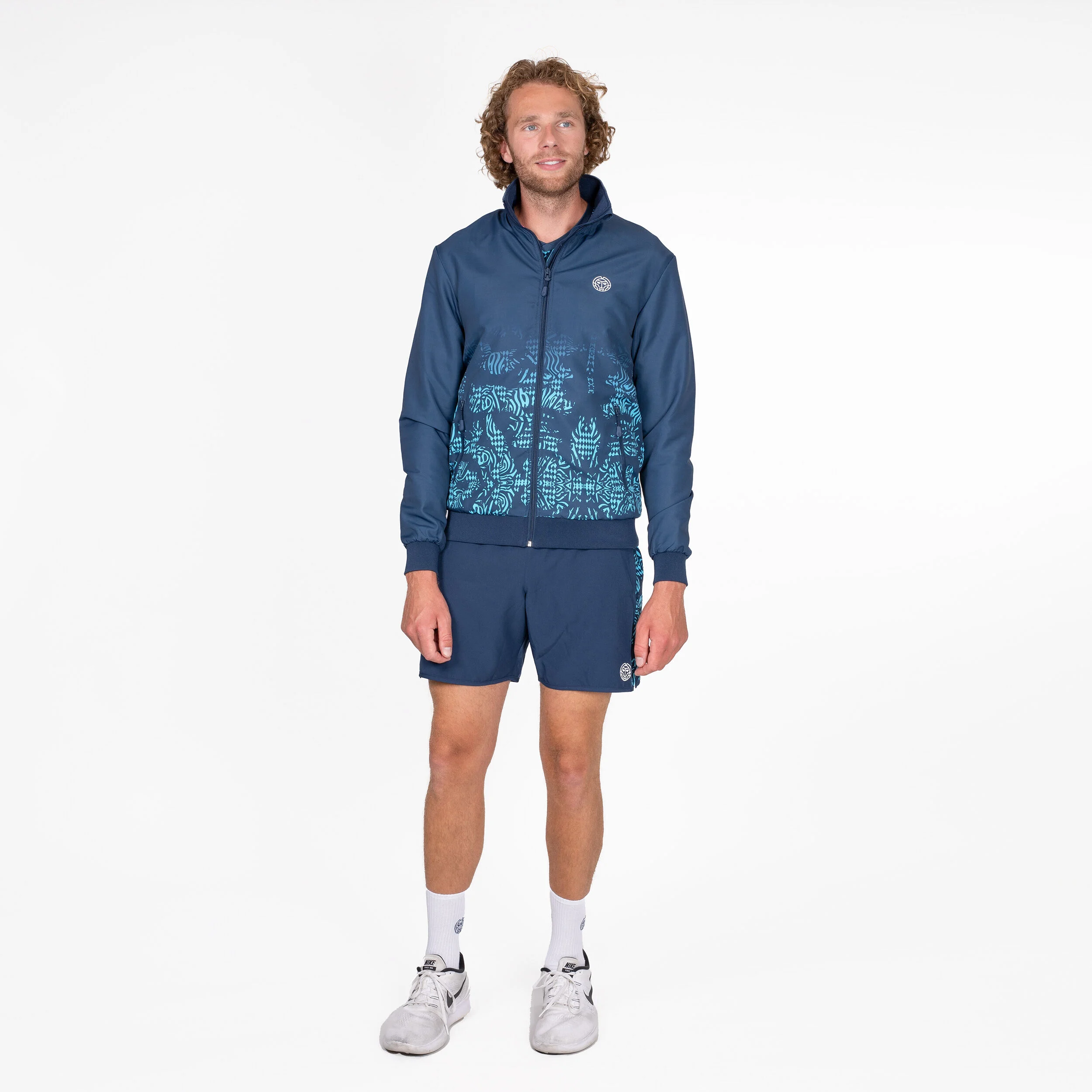 BIDI BADU Lynel Tech Veste De Survêtement Hommes - Bleu