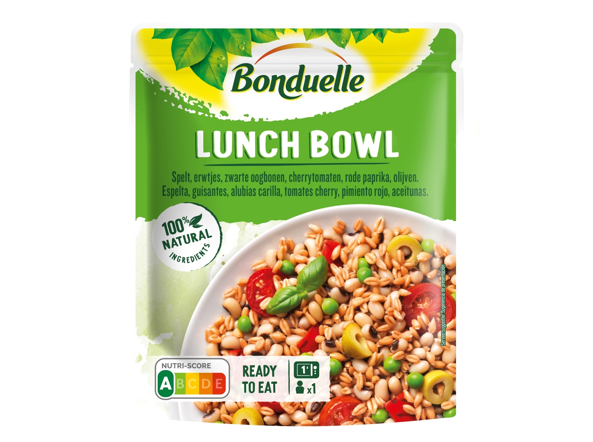 LUNCH BOWL ESPELTA BONDUELLE 250G