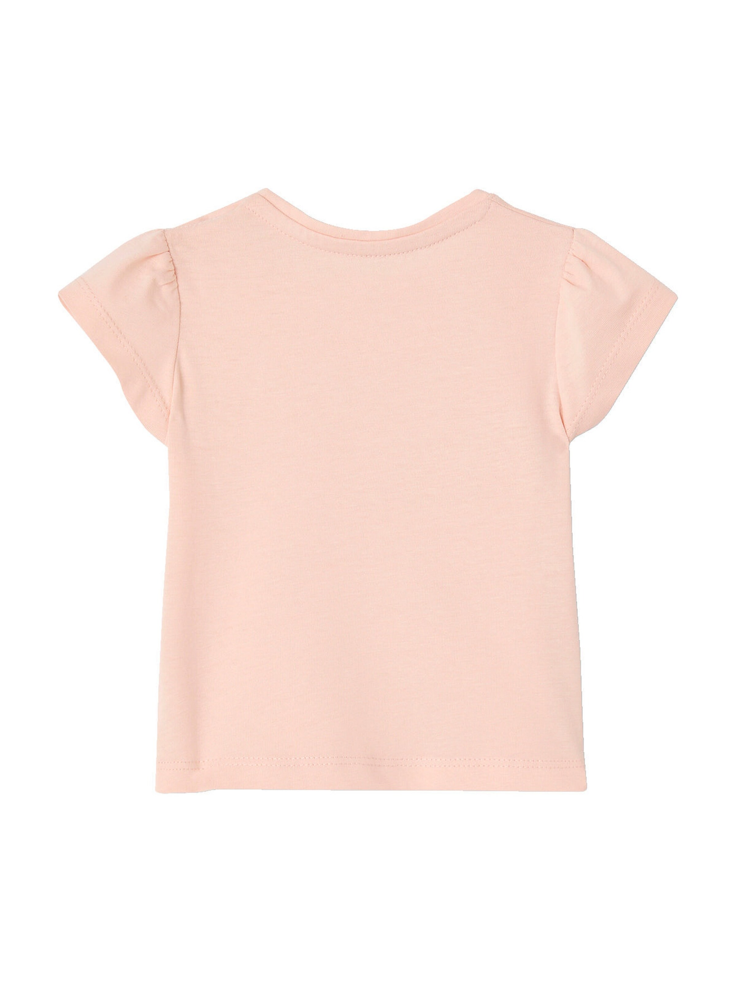 Vertbaudet 2er-Pack Baby T-Shirts BASIC bedruckt hellrosa