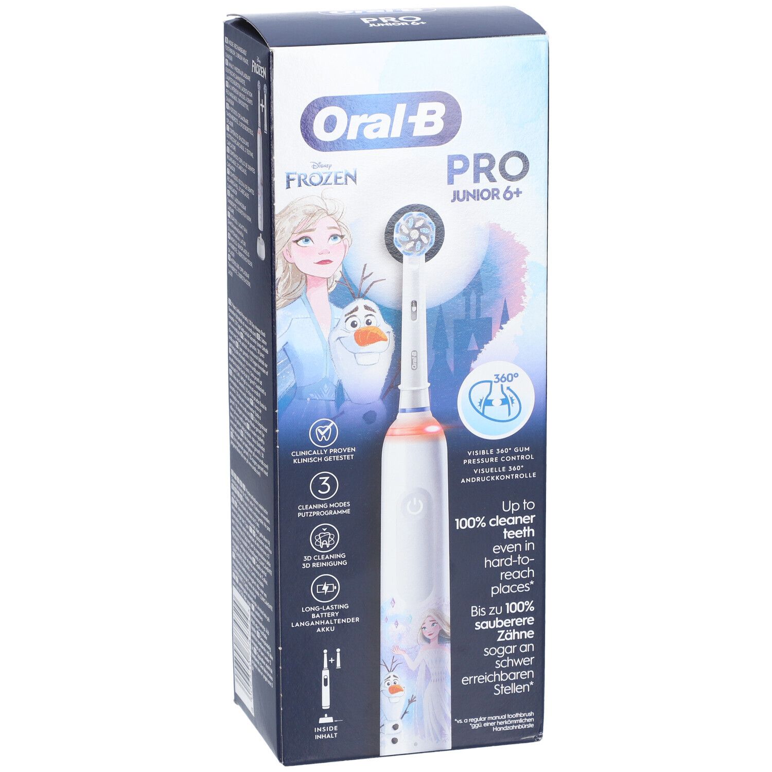 Oral-B JUNIOR PRO FROZEN Kinderzahnbürste