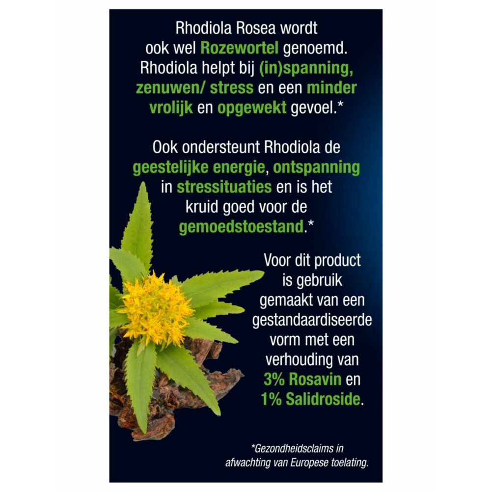 Lucovitaal Rhodiola Rosea 60 tabletten