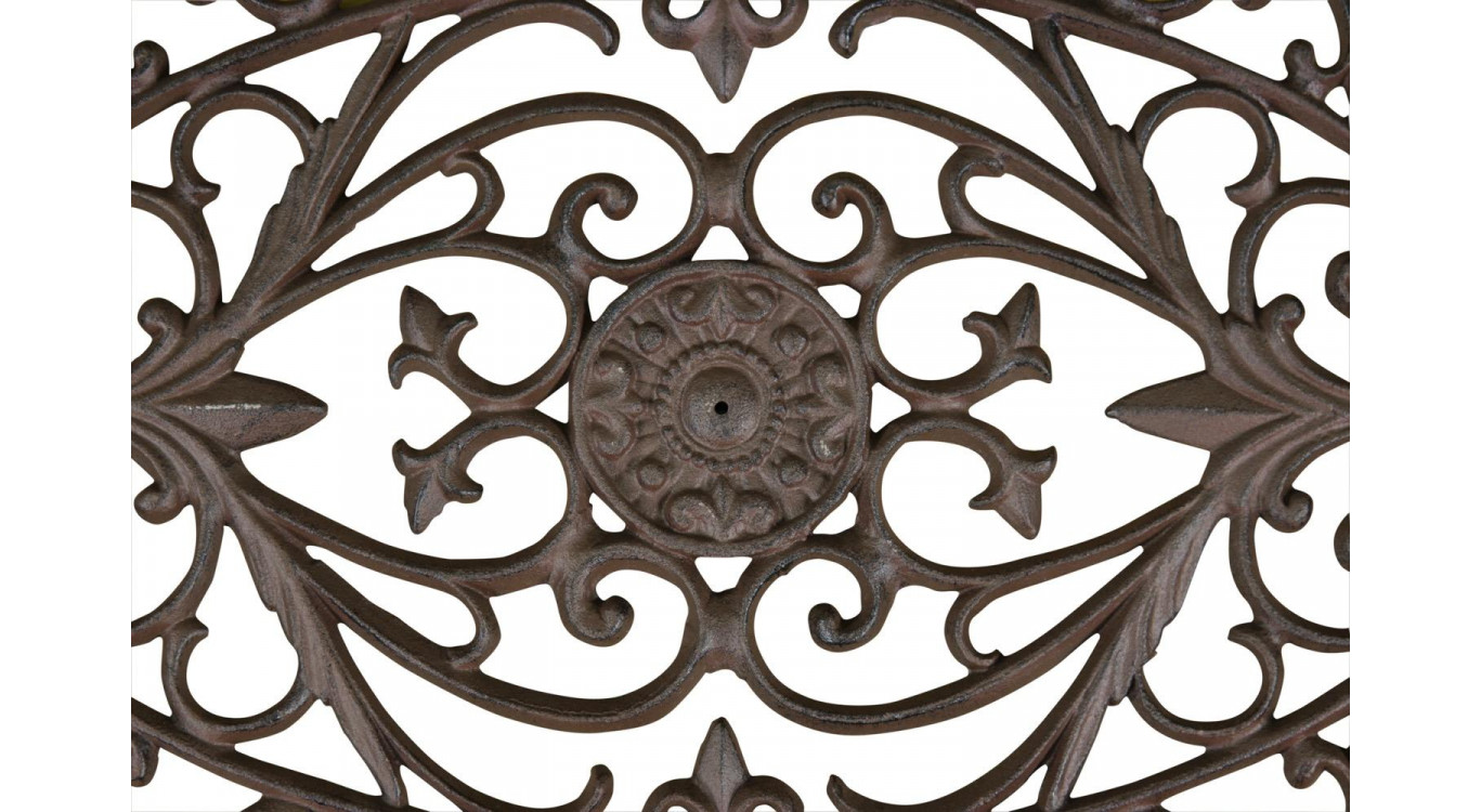 Paillasson lune fonte marron 61cm