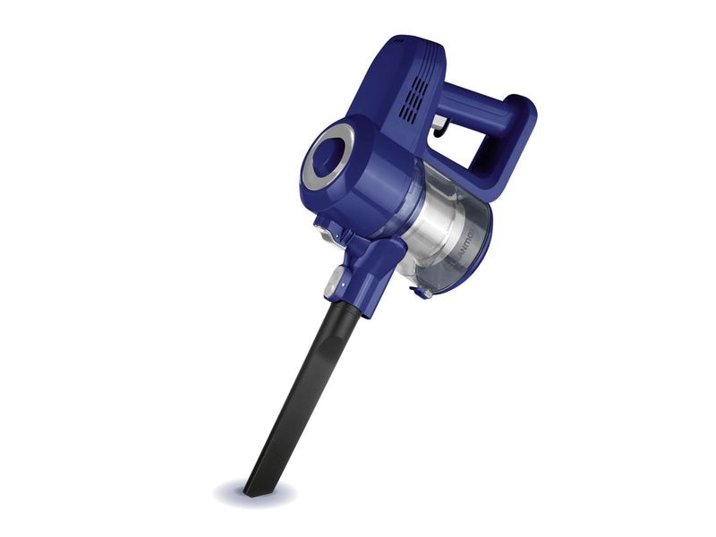 CLEANmaxx Akku-Hand- und Stielsauger Blau/Silber Kabelloser Hand- und Bodenstaubsauger