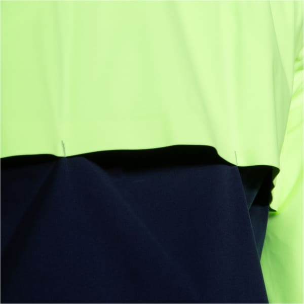 Veste trail BROOKS HIGH POINT WATERPROOF JACKET LIME/NAVY