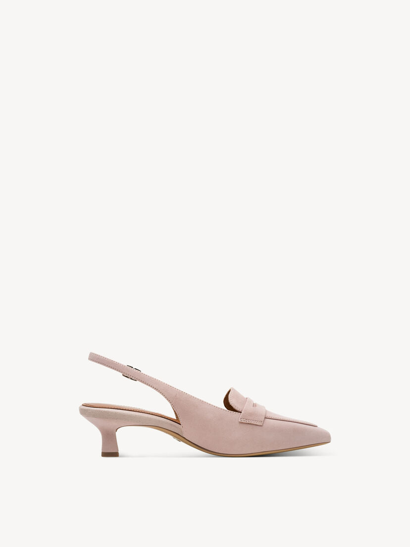 Leren Slingpumps - roze