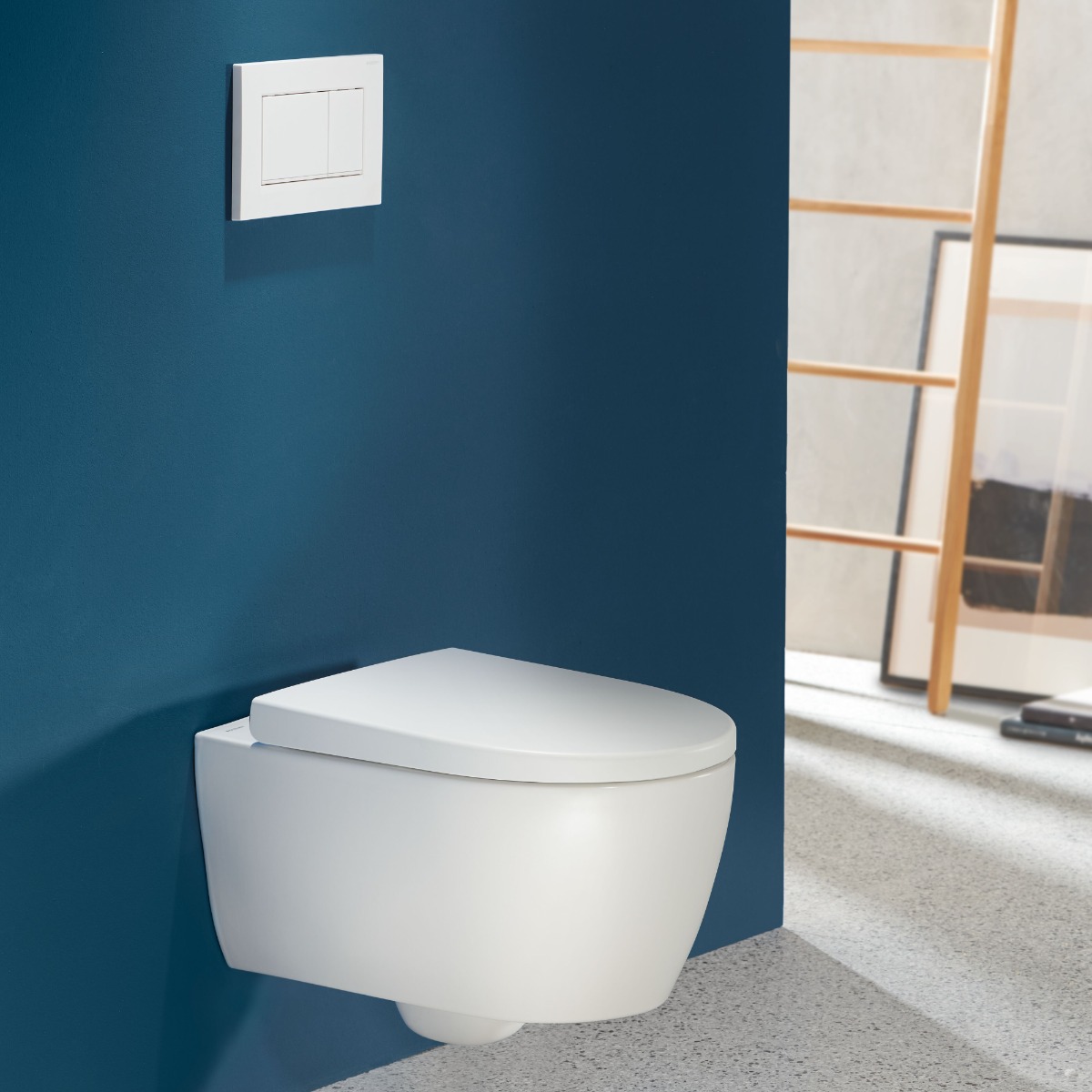 Geberit iCon toilet met Turboflush en softclose zitting wit glans