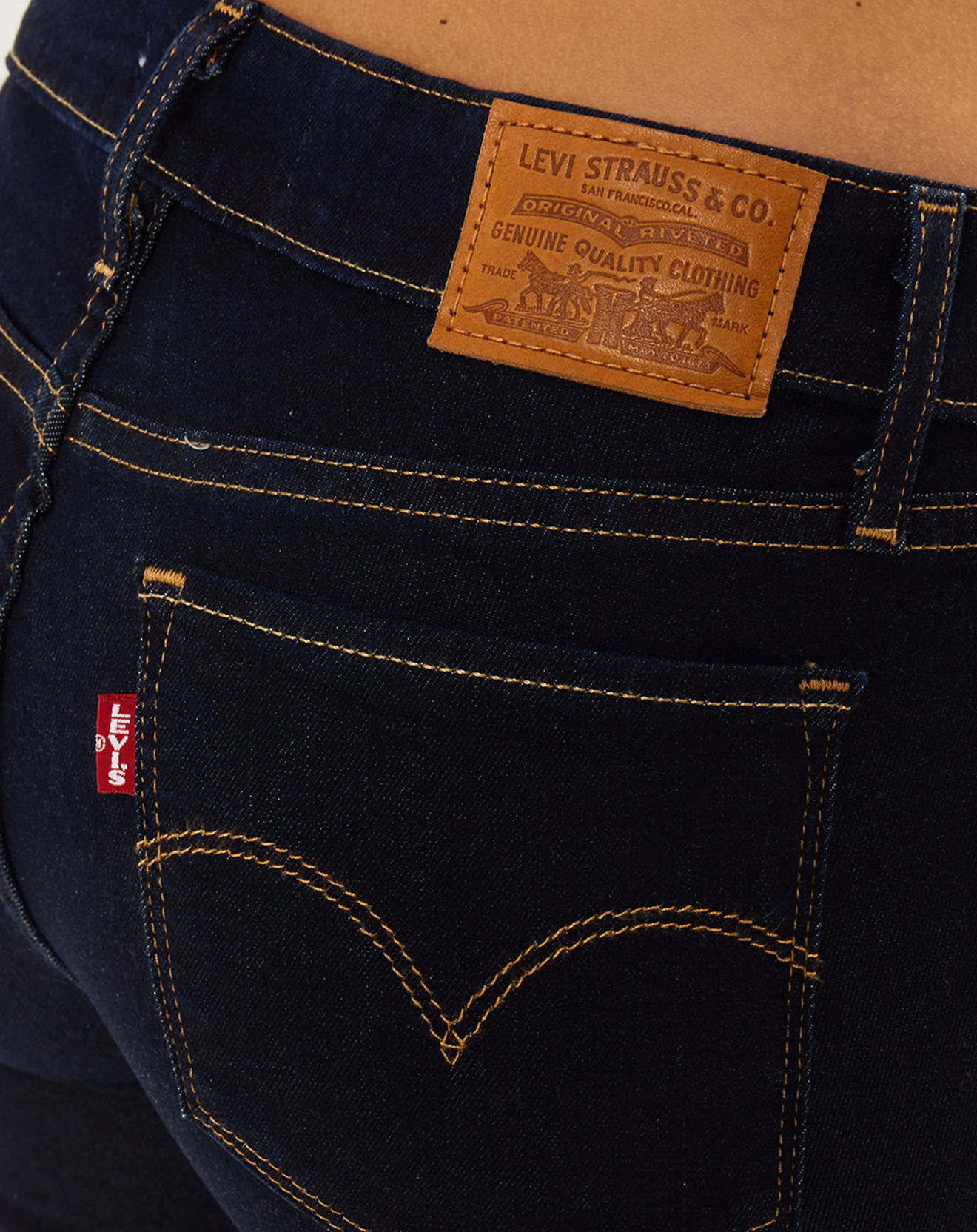 Levi's® Jean 712 Slim To The Nine bleu